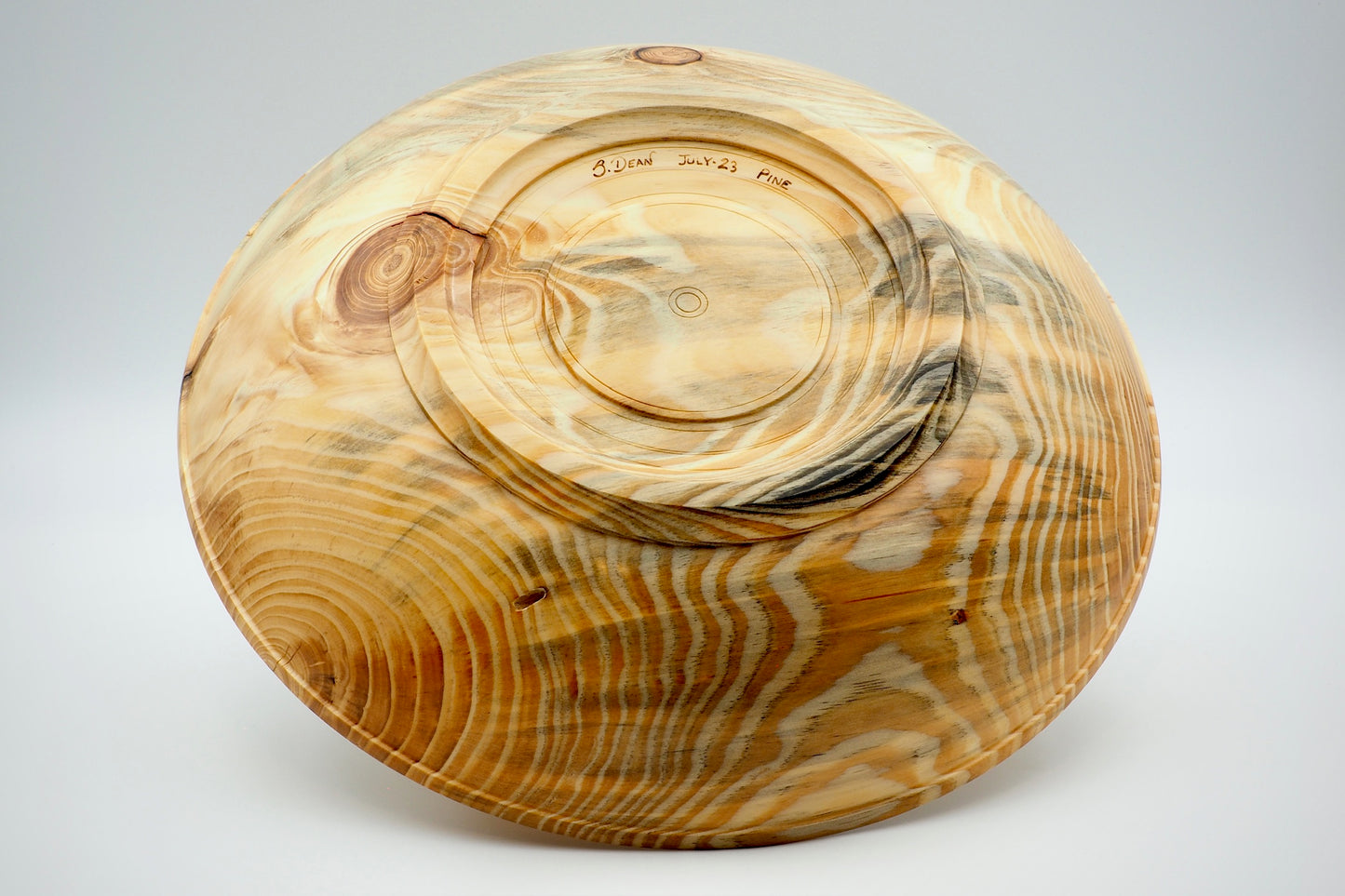 Pine Wood Bowl