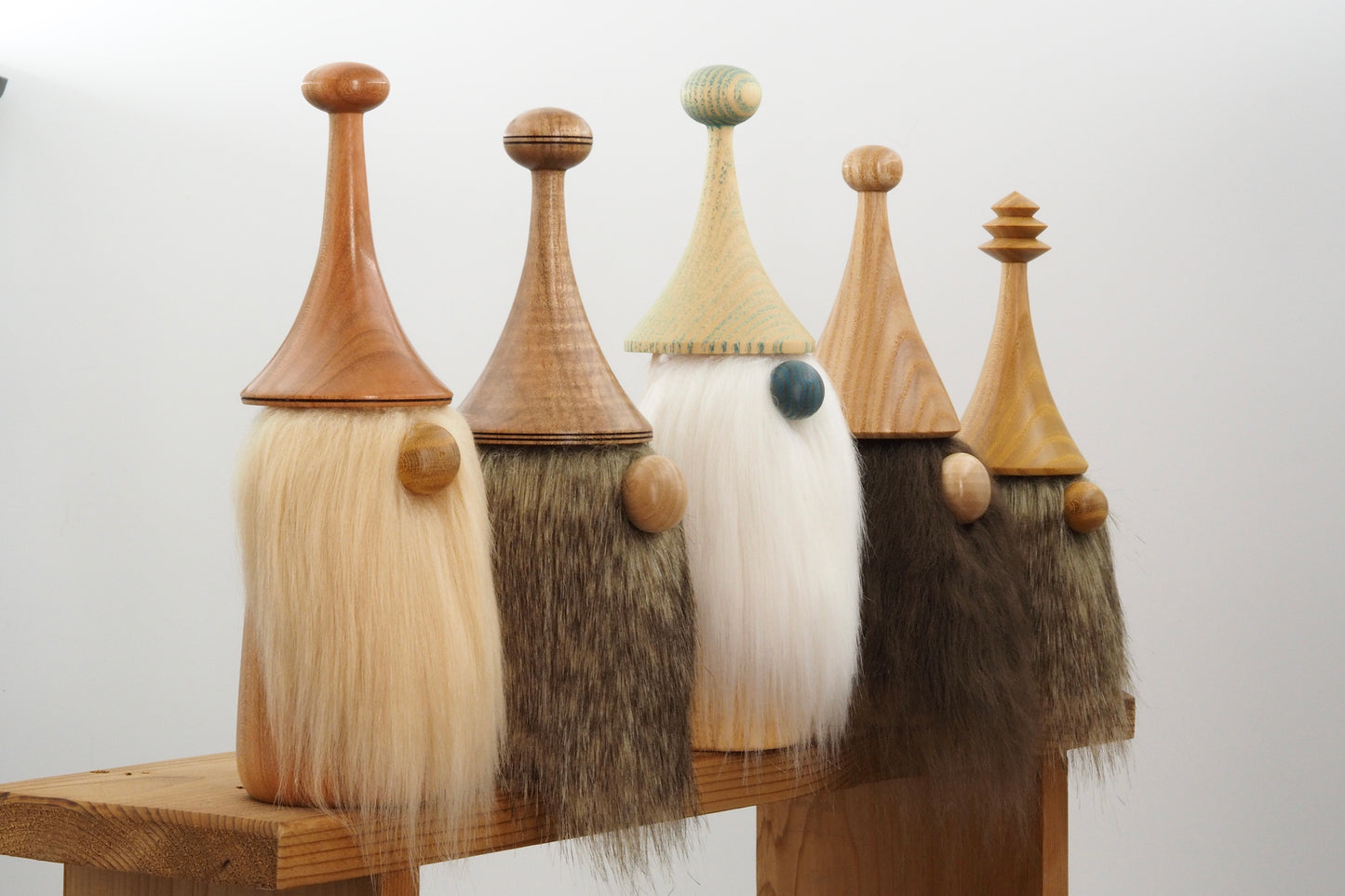 Hand-turned Wooden Gnome