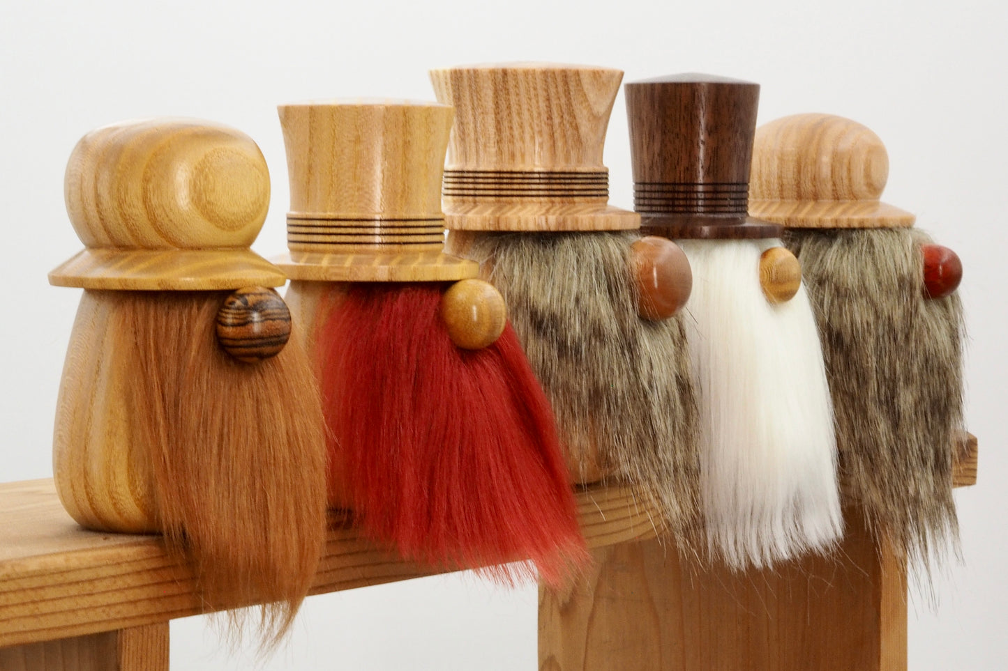 Hand-turned Wooden Gnome