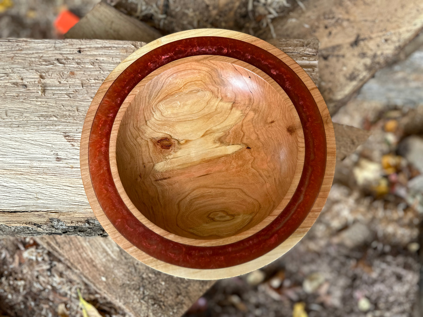 Cherry Resin Red - Small (inch) Bowl