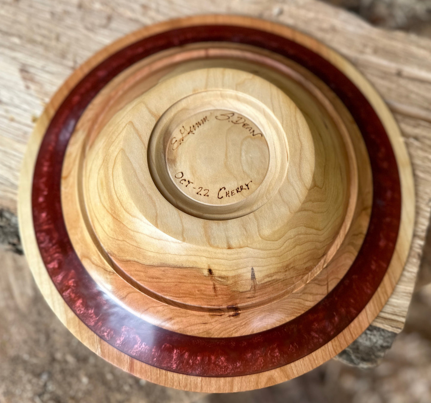 Cherry Resin Red - Small (inch) Bowl