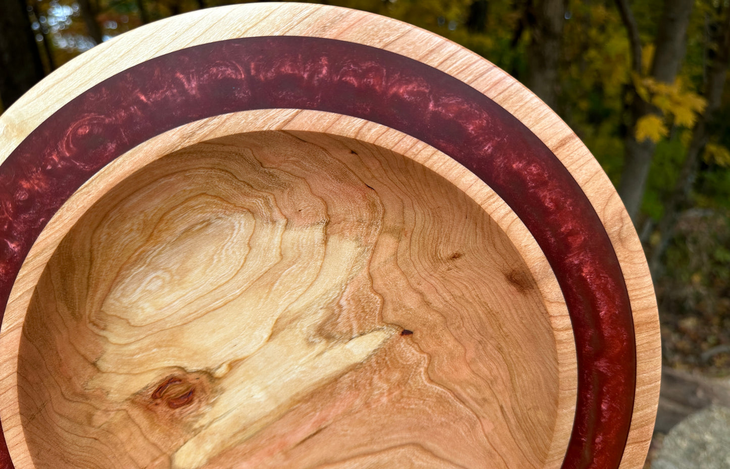 Cherry Resin Red - Small (inch) Bowl