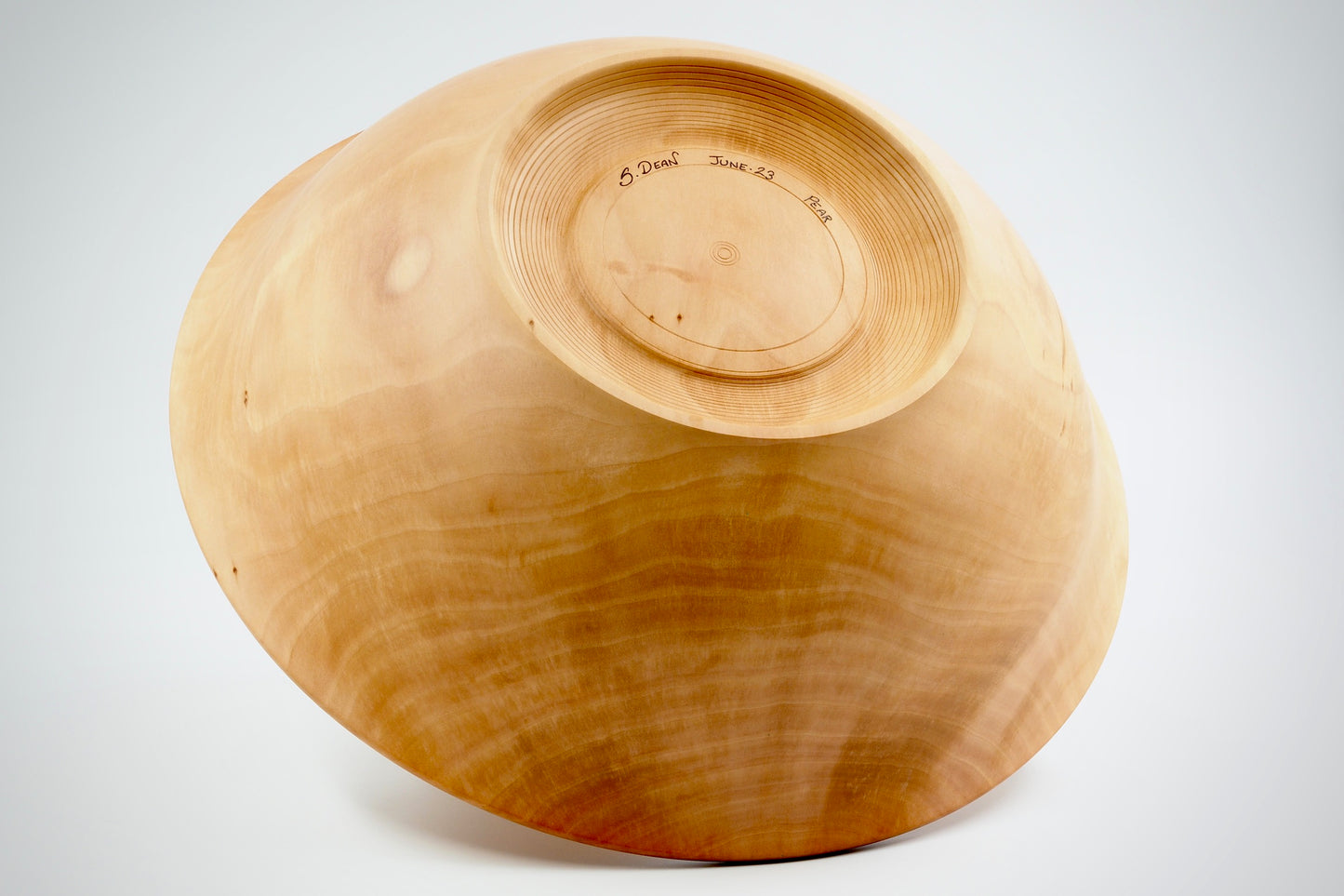Pear Wood Bowl