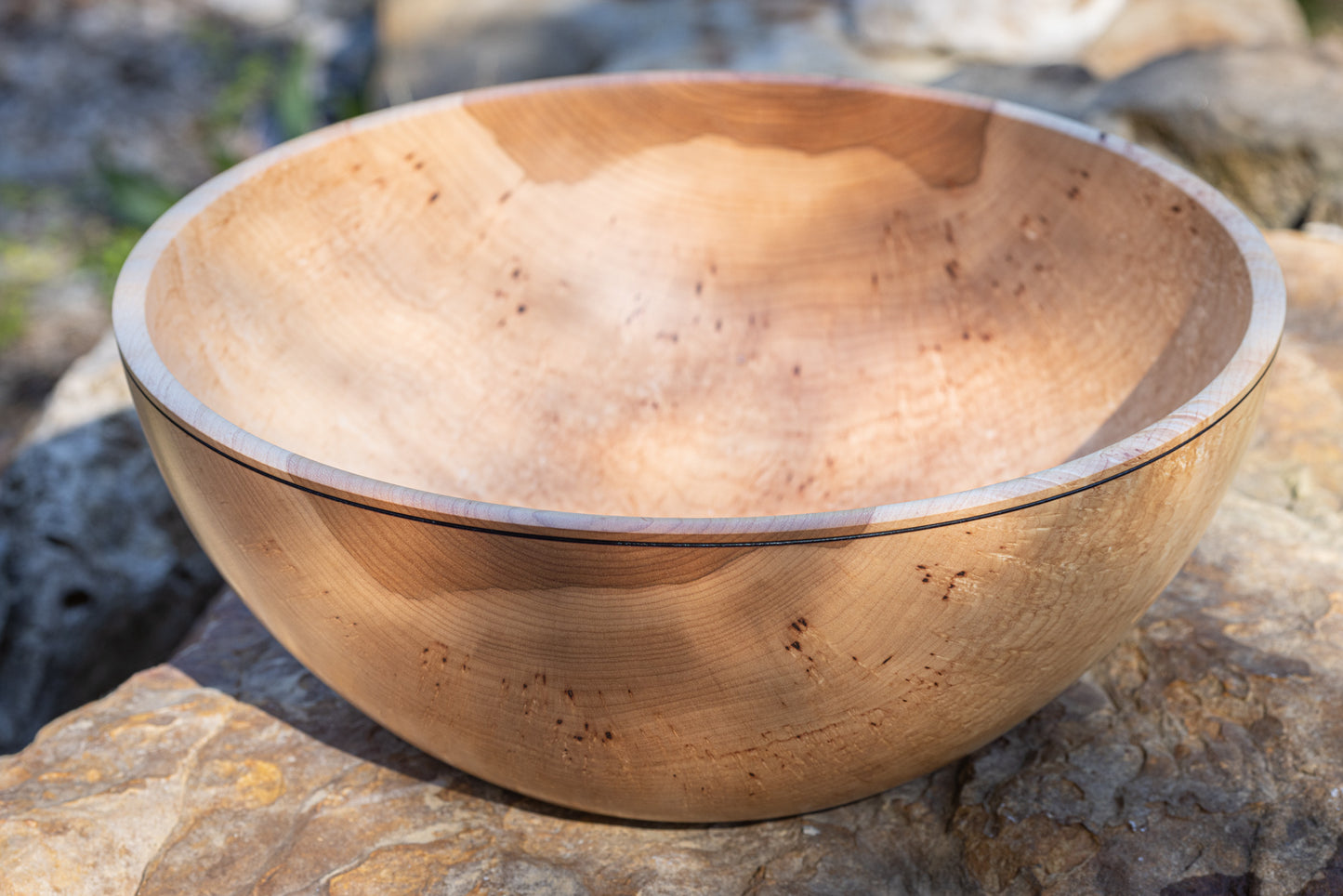 Sugar Maple - Large (14 3/4 inch) Bowl