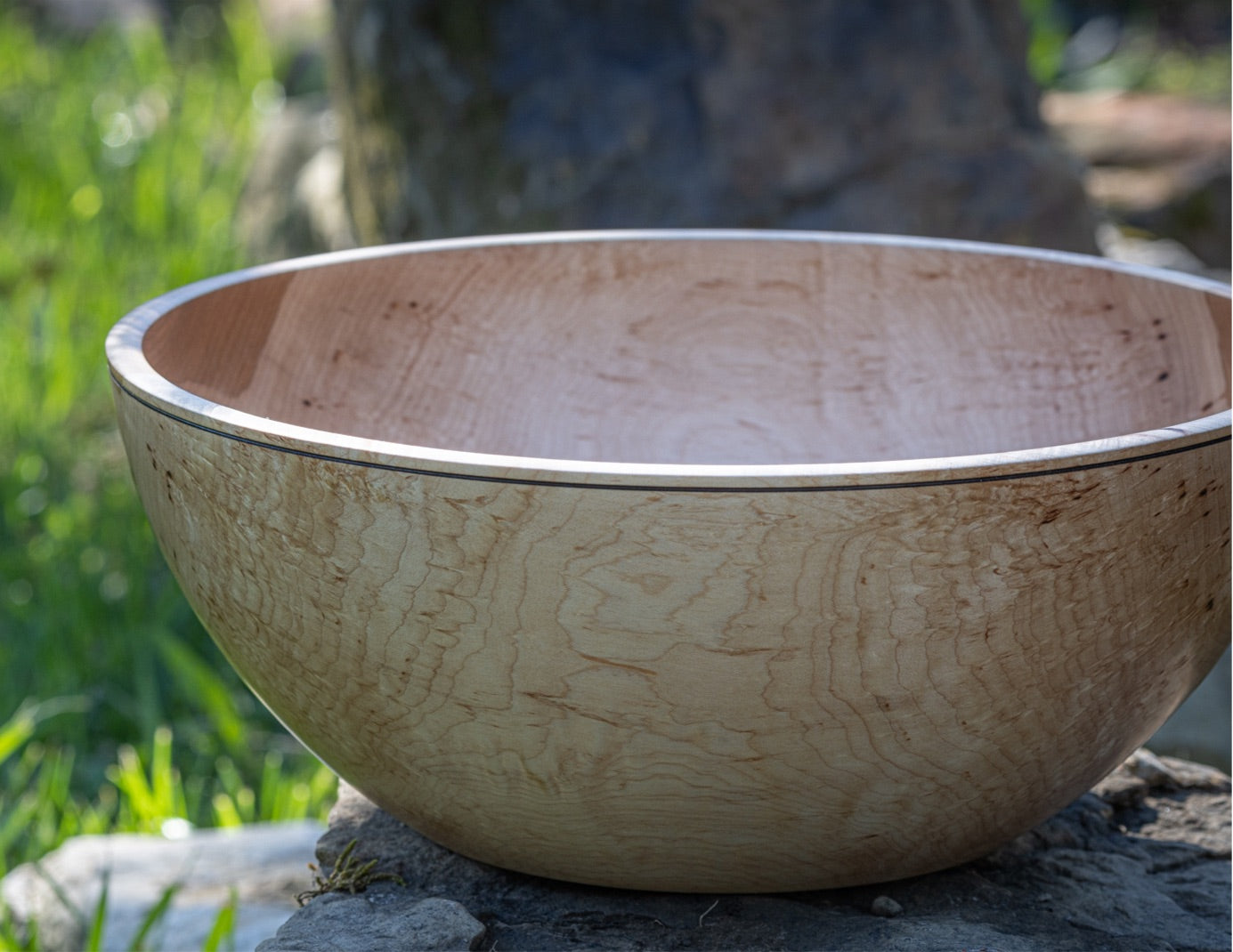 Sugar Maple - Large (14 3/4 inch) Bowl